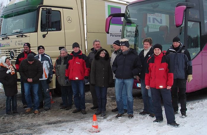 Bild: Busfahrer-Training