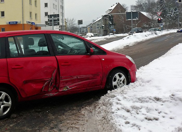 Bild: Unfall mit Radlader