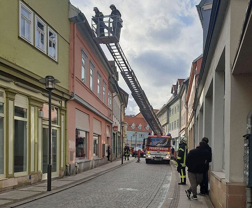 Bild: Sturmschaden in Sondershausen