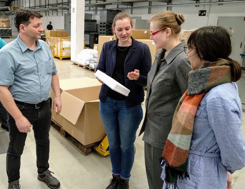 Bild: Franz&ouml;sischer Besuch in Nordh&auml;user und Sondersh&auml;user Unternehmen