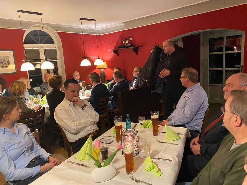 Bild: Der MIT Kreisverband Nordhausen hatte am 19.02. zum Jahresempfang nach Nordhausen in den Kneiff-Garten geladen