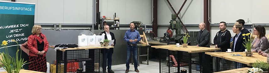 Bild: Auswertung Sch&uuml;lerwettbewerb zu den BerufsInfotagen 2019