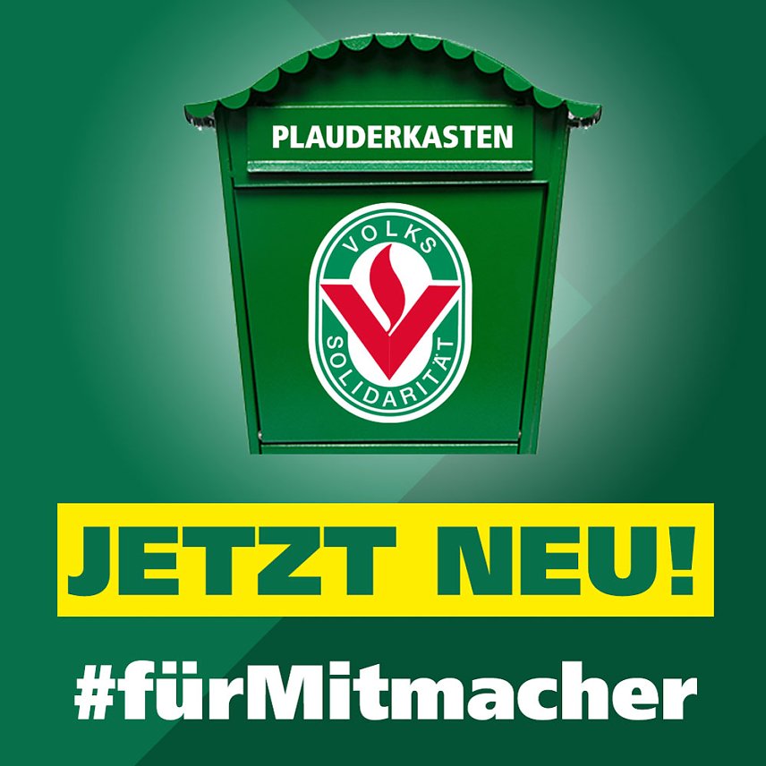 Bild: Plauderkasten f&uuml;r Mitmacher!