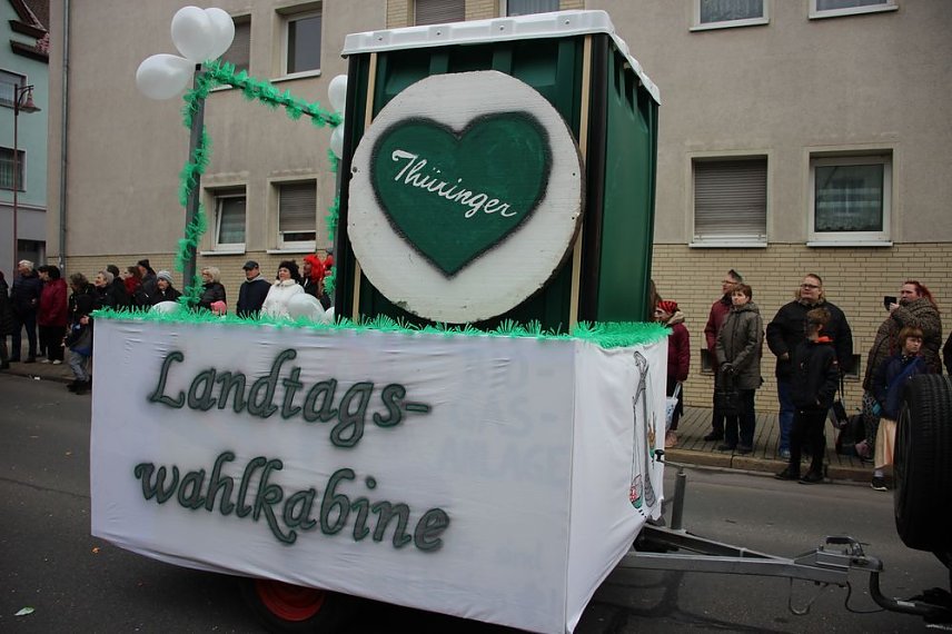 Bild: Rosenmontag in Sondershausen
