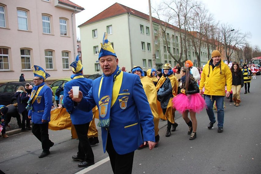 Bild: Rosenmontag in Sondershausen