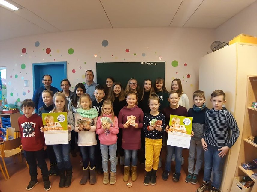 Bild: Spende an das Kinder-und Jugendhospiz Tambach-Dietharz