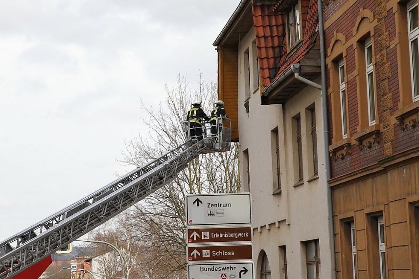 Bild: Eins&auml;tze der Feuerwehr in Sondershausen