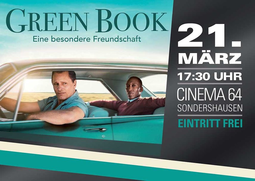 Bild: Sondervorstellung Green Book � eine besondere Freundschaft