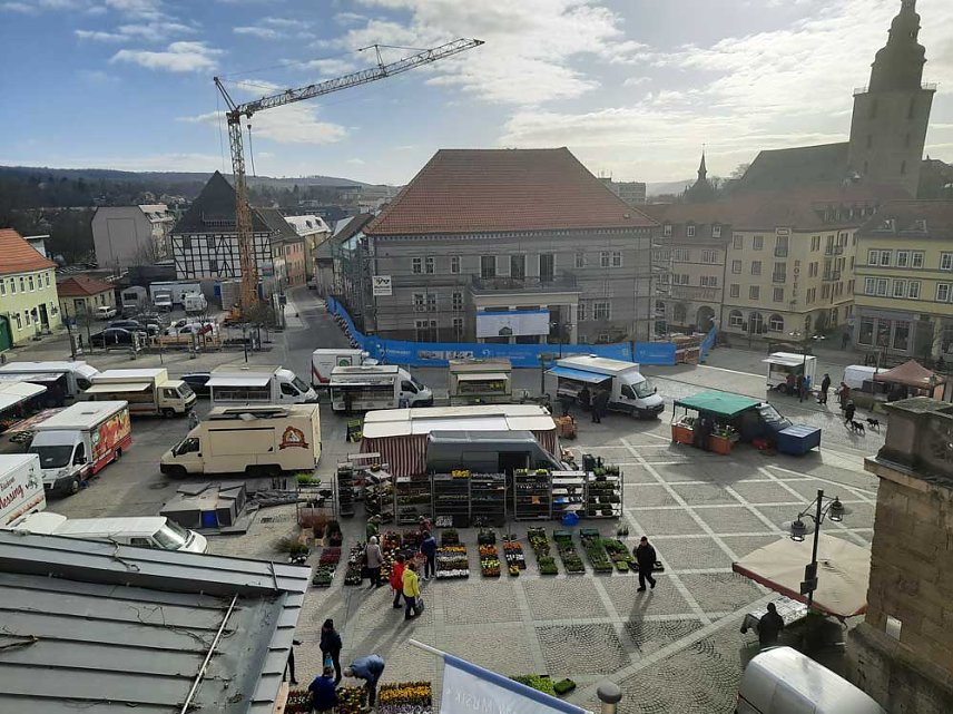 Bild: Wochenmarkt schlie&szlig;t vorzeitig und f&uuml;r l&auml;ngere Zeit?