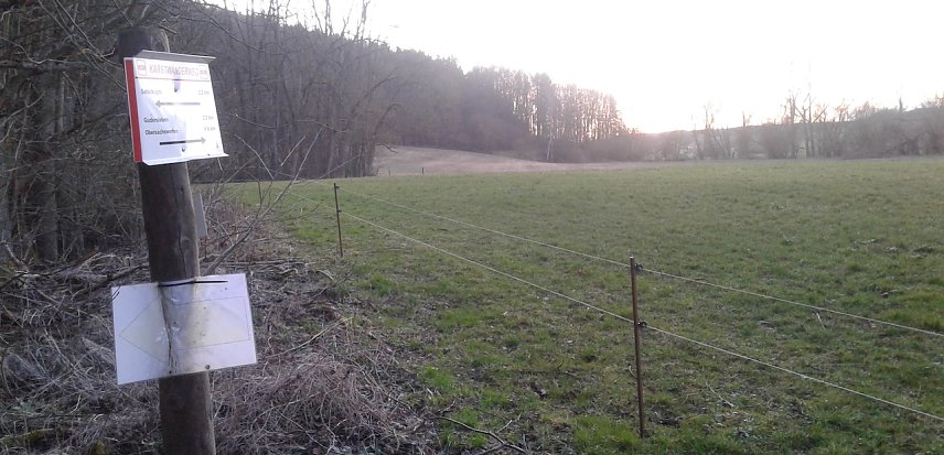 Bild: Ende einer Wanderung