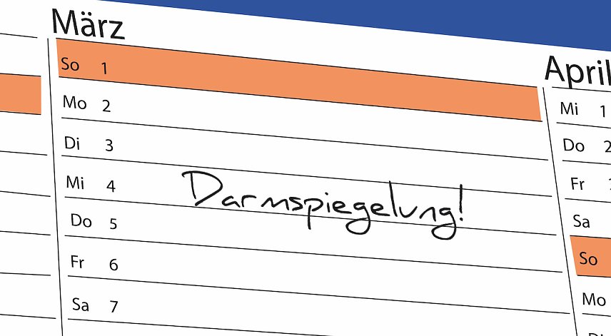 Bild: Darmspiegelung