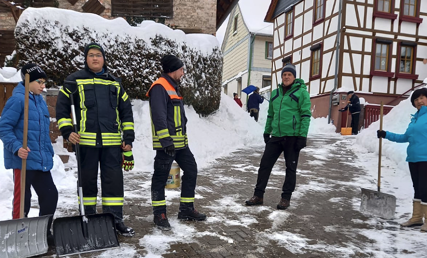 Bild: Steigerthal hat angepackt