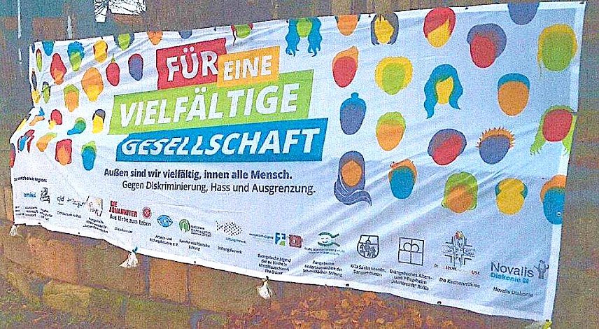 Bild: Entwendetes Banner