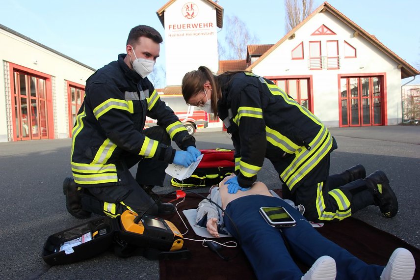 Bild: &Uuml;bungspuppen im Einsatz