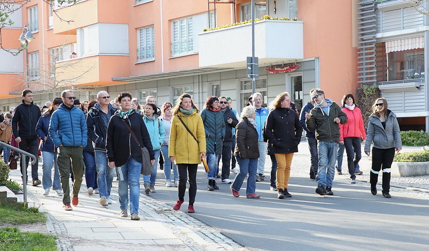 Bild: Montags-Spaziergang in Sondershausen
