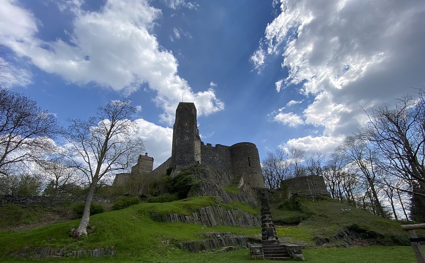 Bild: Burg Stolpen in Sachsen 