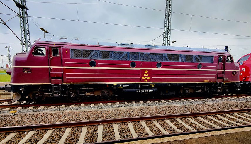 Bild: Die d&auml;nische Diesellok NOHAB aus dem Jahre 1957