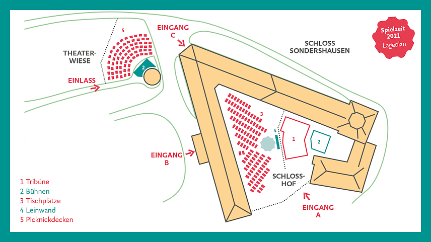 Bild: Der Sitzplan f&uuml;r den Schlosshof