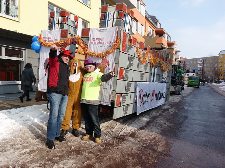 Bild: Rosenmontagsumzug Sondershausen