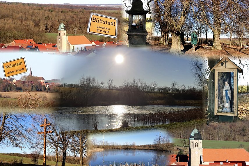 Bild: Fotomontage der Wanderung