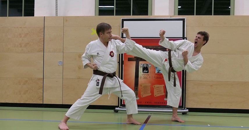 Bild: Training im Karate Do Kwai Nordhausen