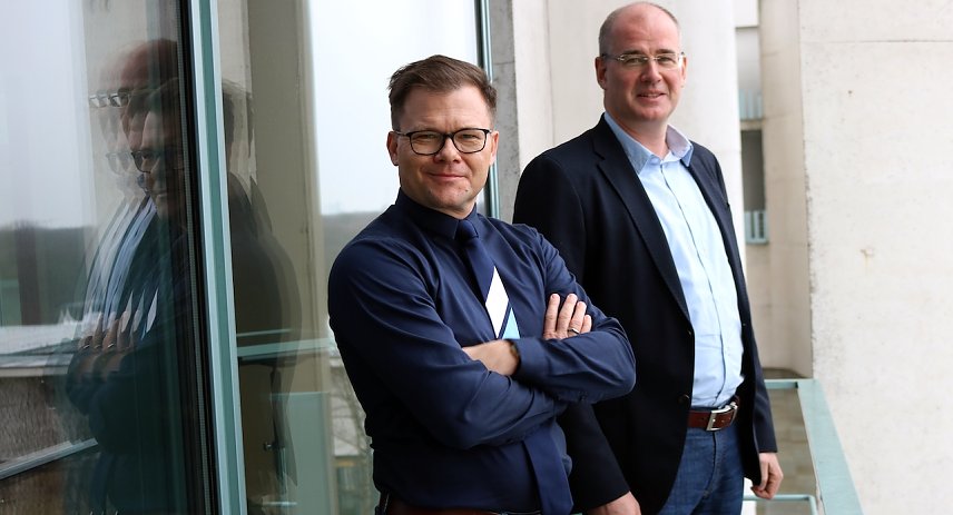 Bild: Carsten Schneider und Matthias Jendricke tauschten sich aus