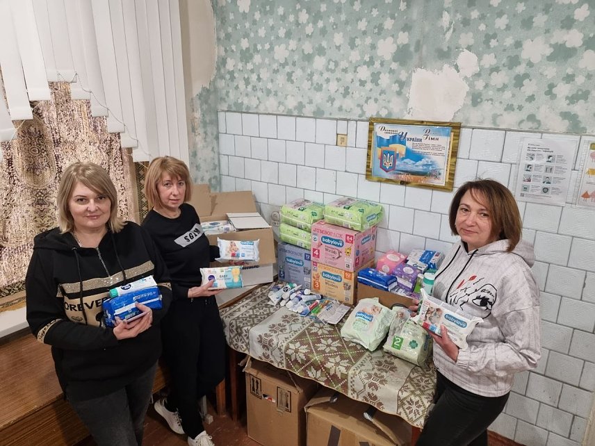 Bild: Mit den gesammelten Geldspenden werden unter anderem Waisenh&auml;user in Saporishja unterst&uuml;tzt.
