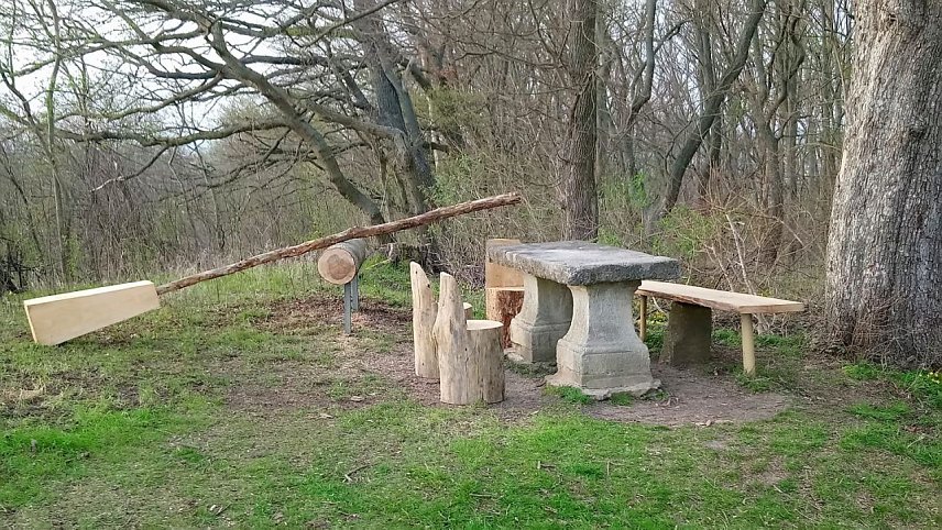 Bild: Die XXL-Heide wartet auf ihren Ostereinsatz