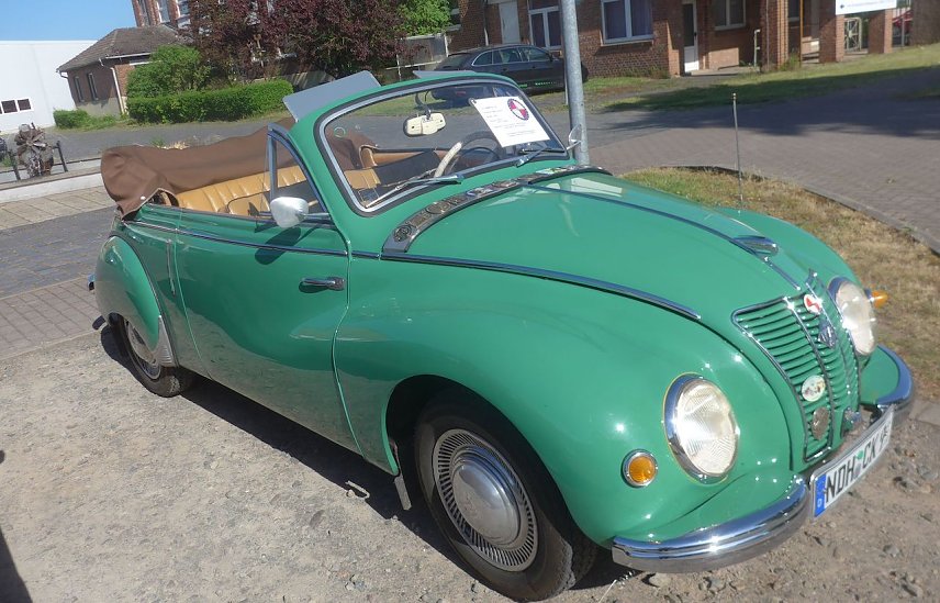 Bild: Ein IFA F 9 Cabrio 