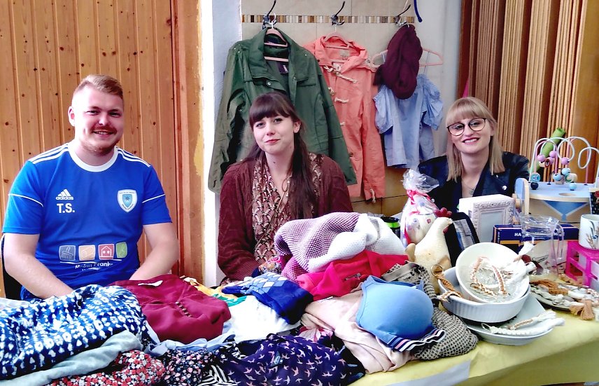 Bild: Flohmarkt in Hainrode