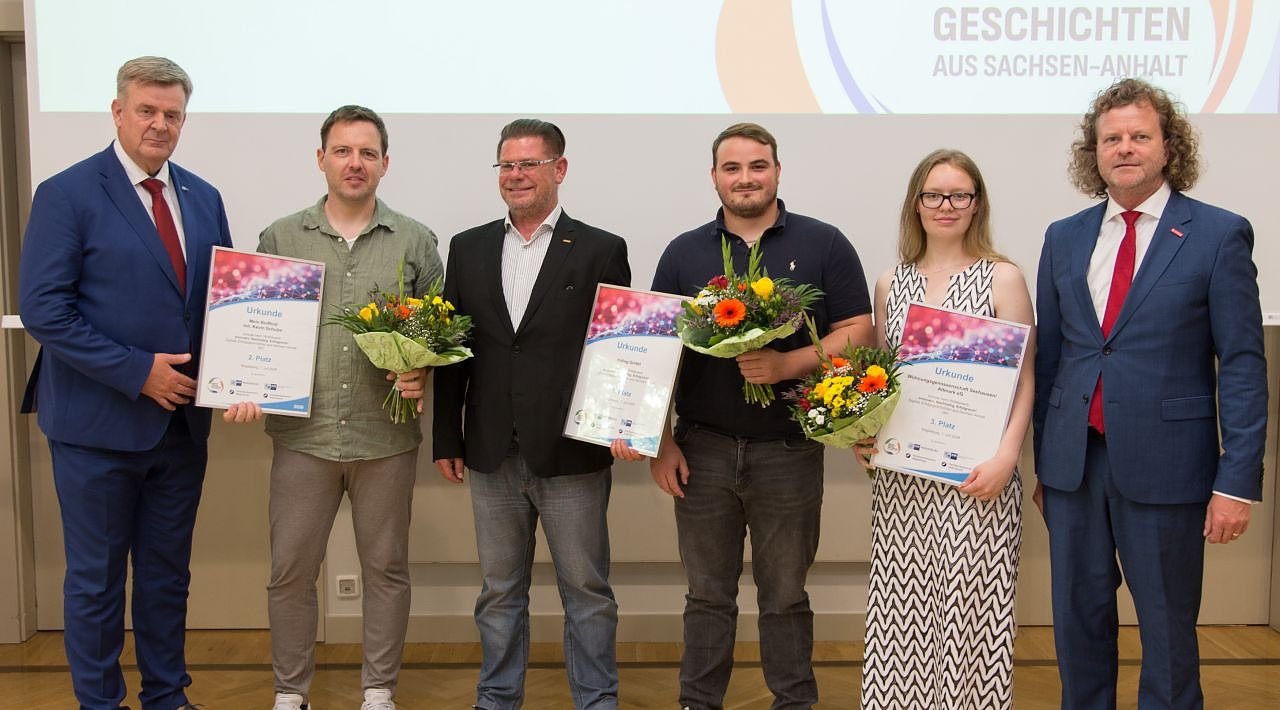 Bild: Mit dabei sind auch die SAW-Dancer
