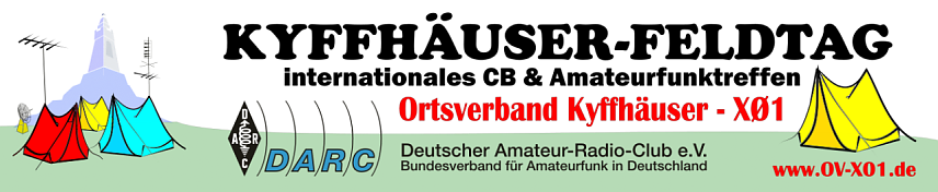 Bild: Der Kyffh&auml;user-DARC l&auml;dt zum Feldfunktag