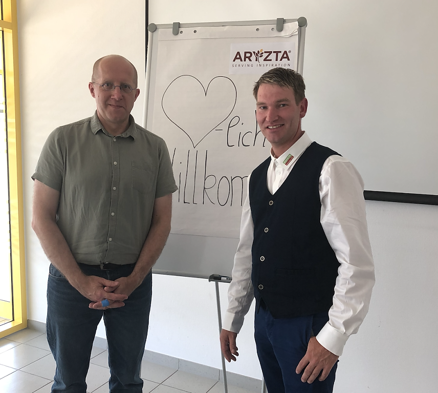 Bild: Die Ausbilder Steffen Wolter und Matthias Nolte