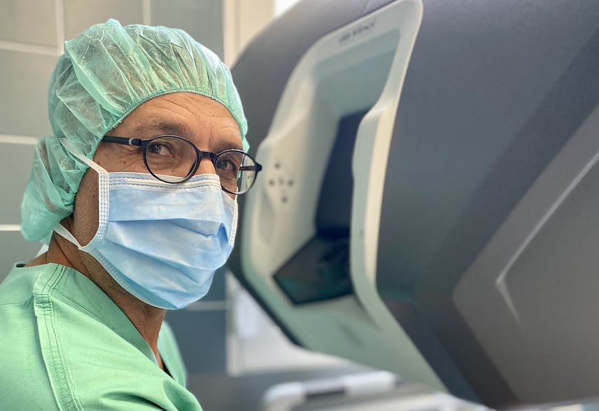 Bild: bald mit Robotereinsatz in der Urologie 