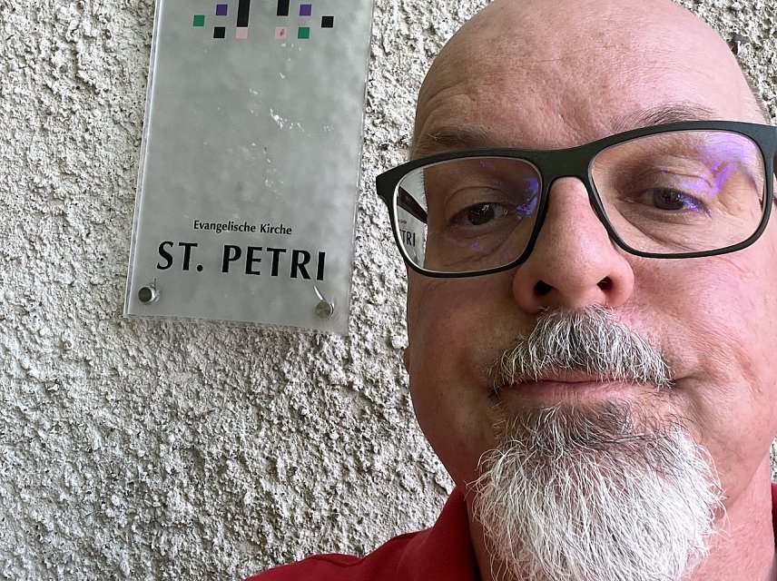 Bild: Der Kirchenorganist Christian Kropp