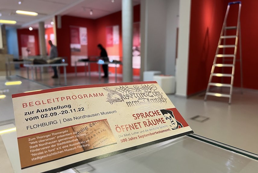 Bild: Ausstellung 500 Jahre Septembertestament