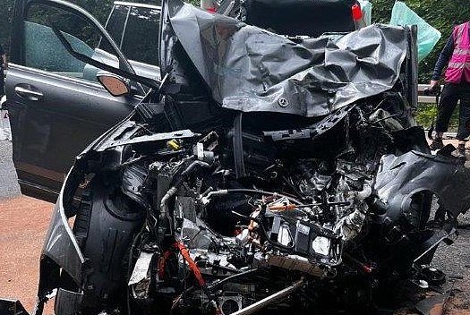 Bild: Verunfallter waren auf der B 249