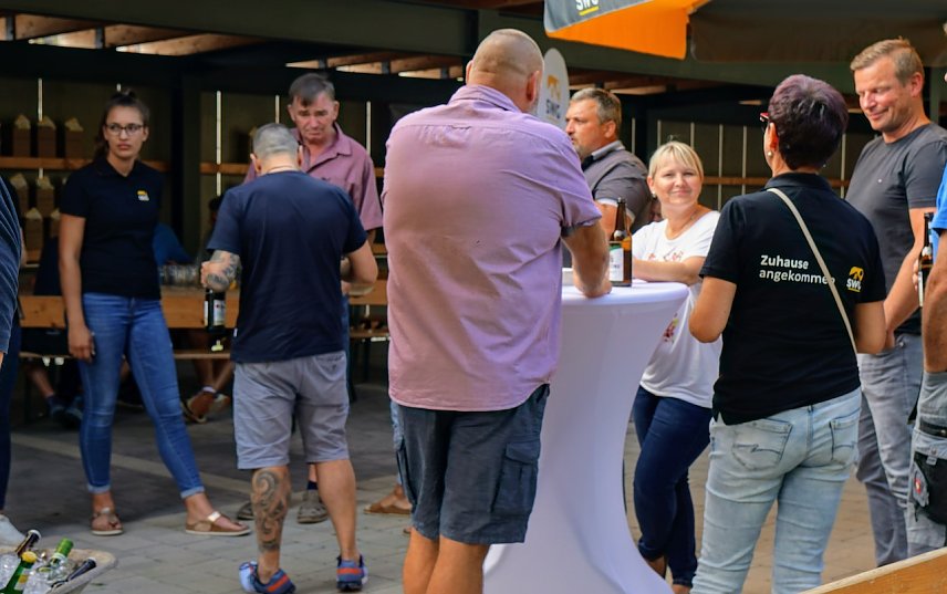 Bild: Empfang f&uuml;r Handwerkspartner bei der SWG