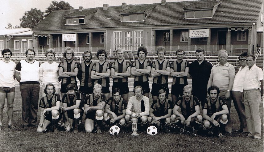 Bild: Die Mannschaft der BSG Landbau