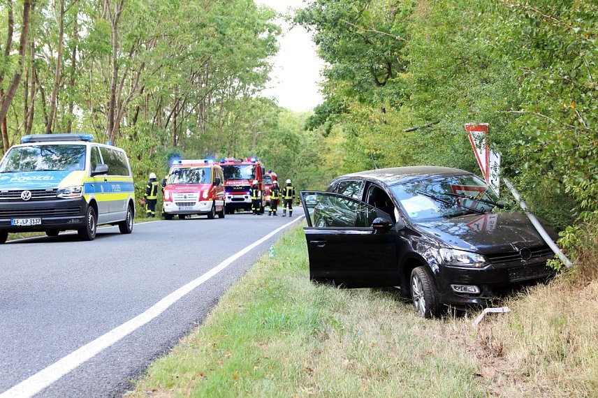 Bild: Unfall bei Flinsberg