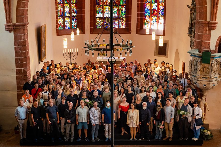 Bild: "Vollversammlung" in der Blasii-Kirche