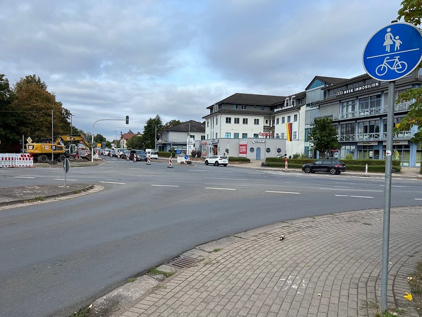 Bild: Die Grimmelallee in Nordhausen