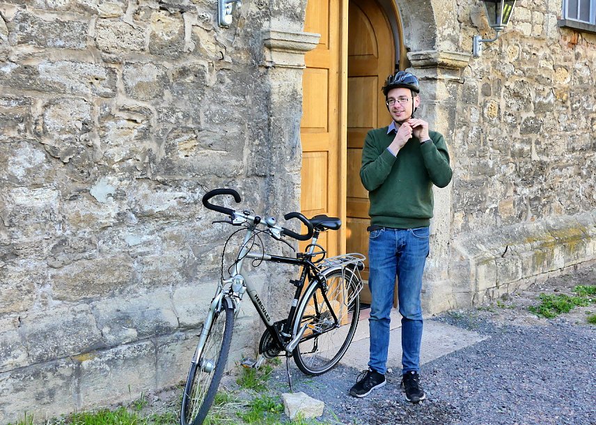 Bild: mit dem Bike zu Bach?