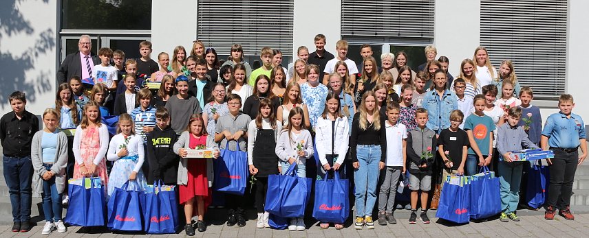 Bild: Die "Chem-Kids"  des Humboldt-Gymnasiums