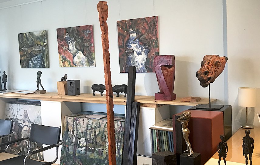Bild: Atelier des K&uuml;nstlers in Bleicherode