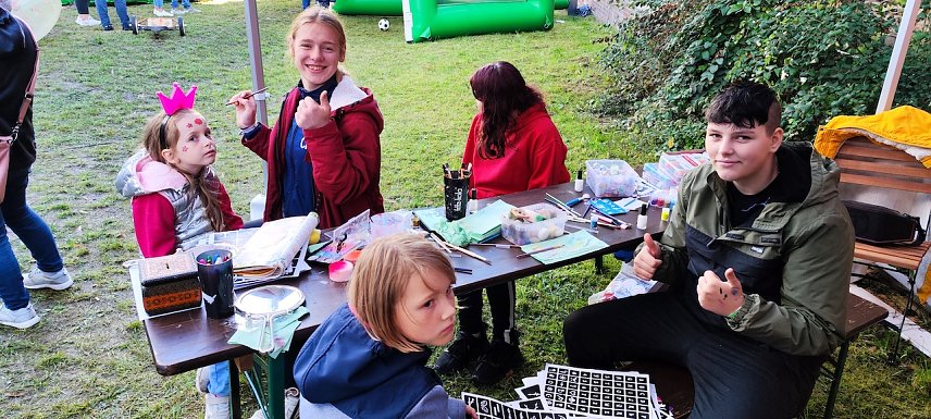 Bild: Kinderfest des Bleicher&ouml;der Kinos 
