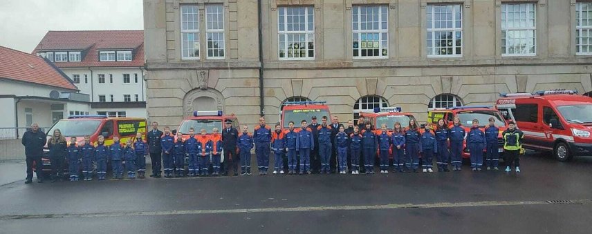 Bild: Die Jugendfeuerwehr Mitte weilte am Wochenende mit drei Teams beim Wettbewerb der Landesjugendfeuerwehr