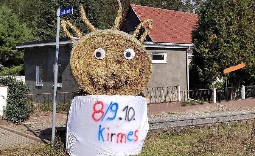 Bild: Kirmeswerbung in Steigerthal
