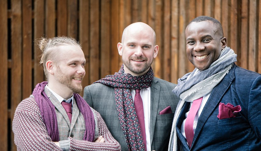 Bild: Das Tenortrio FELLAS