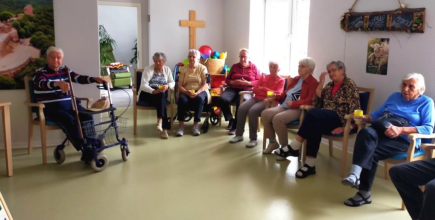 Bild: Viele Besucher kamen im September in die Tagespflege Barbarossagarten in Bad Frankenhausen